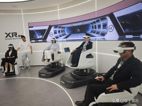 湖岛街道赴国家虚拟现实创新中心(青岛)开展新质生产力主题研学(图4)