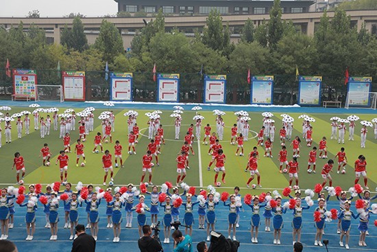 北京市“校园足球主题月”启动仪式举行