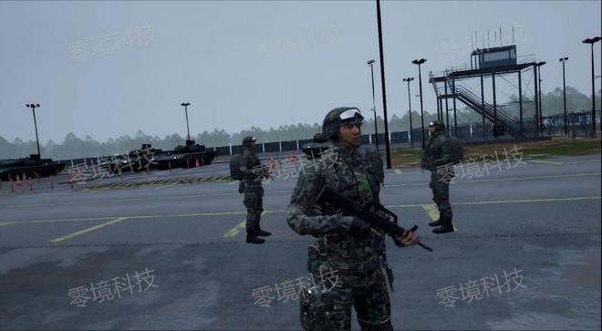VR军事训练：解锁机场夺控多角色协同作战新范式(图1)