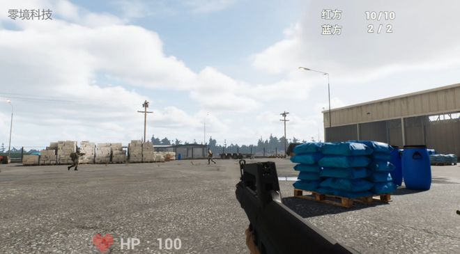 虚拟战场实战训练：VR军事训练之红蓝对抗——提升战斗力(图1)