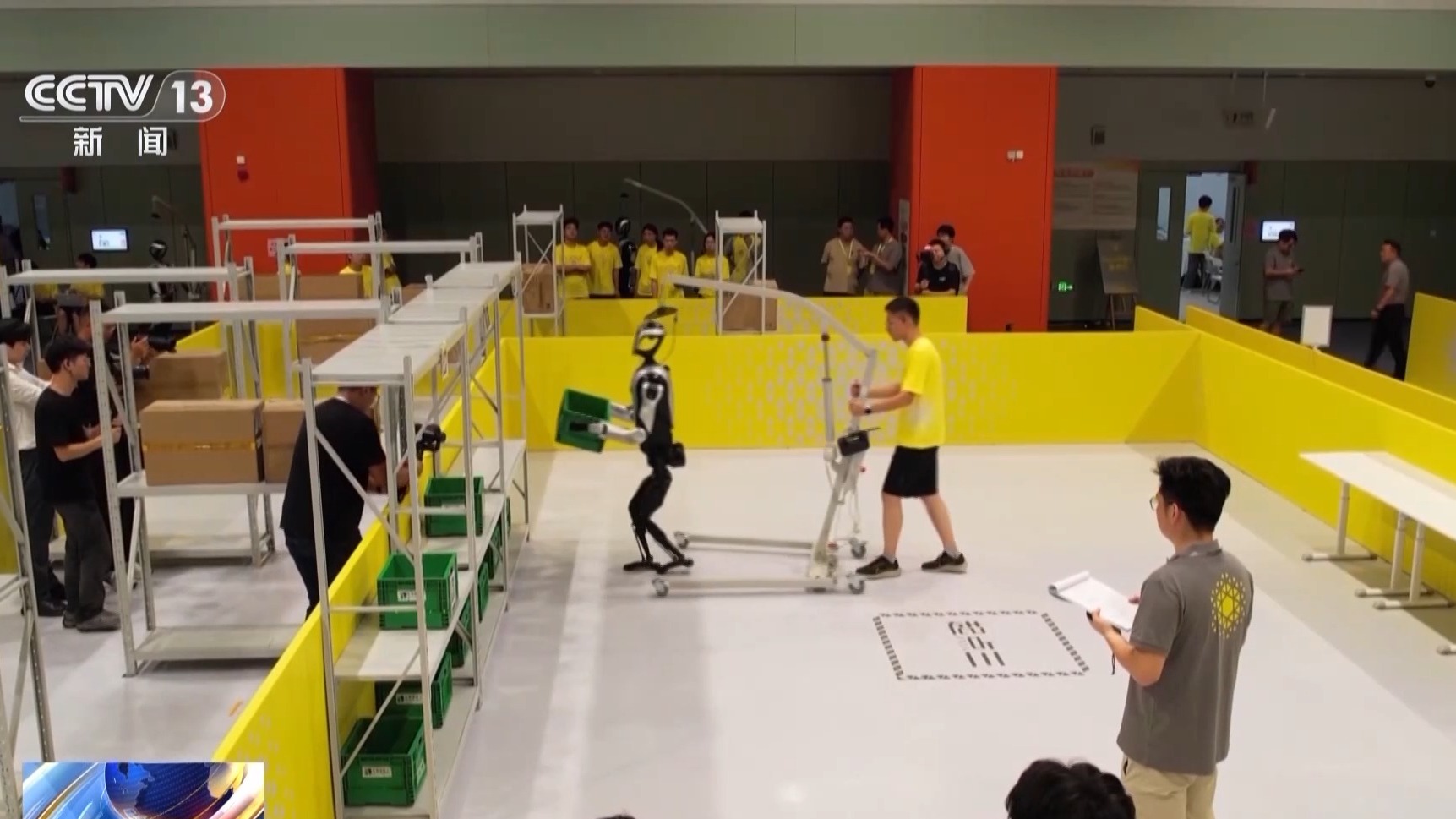 机器人如何自主料箱搬运？带你探访人形机器人仿真训练场(图3)