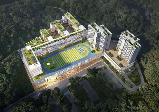 深圳多所高中新校区今启用 随时做机器人 随处扫码读书(图5)