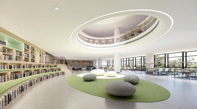 深圳多所高中新校区今启用 随时做机器人 随处扫码读书(图7)