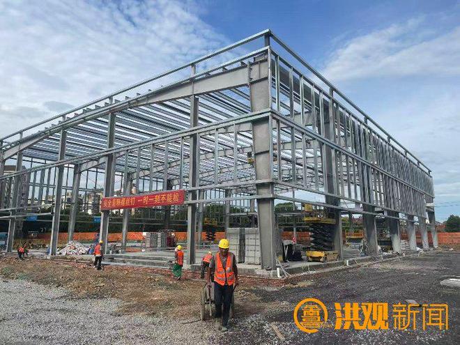 南昌市社区嵌入式体育场馆工程预计11月底全面完工(图1)