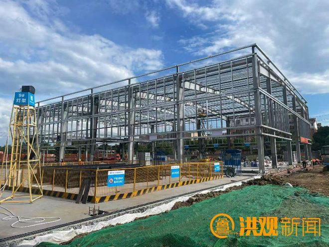 南昌市社区嵌入式体育场馆工程预计11月底全面完工(图2)