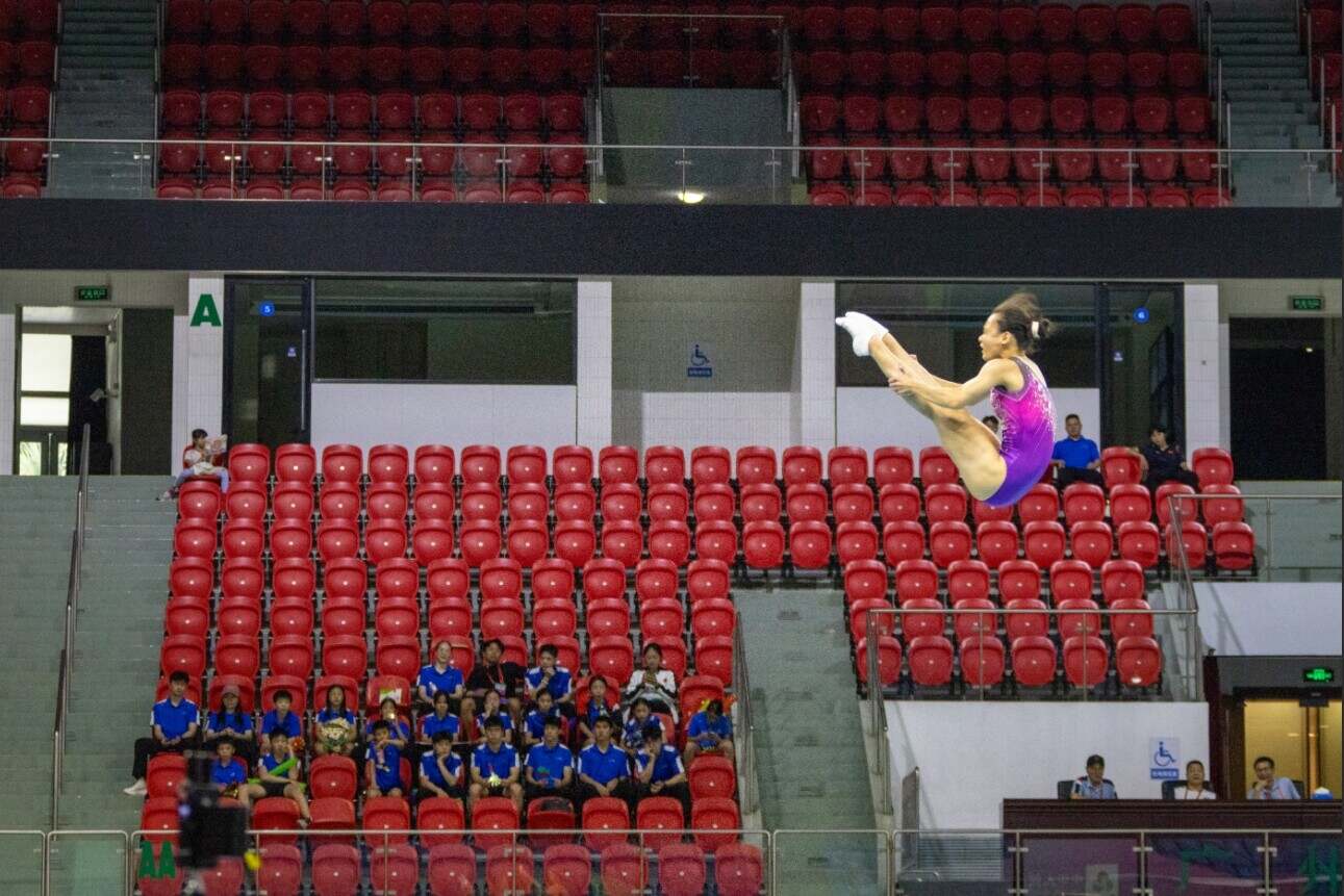 十五运会体操（蹦床）比赛将于10月10日在广州白云开赛(图2)