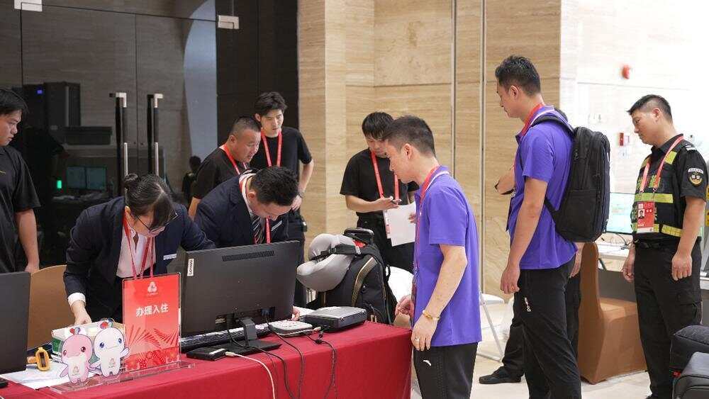 十五运会蹦床项目明日开赛！场馆万事俱备运动员顺利入住(图3)