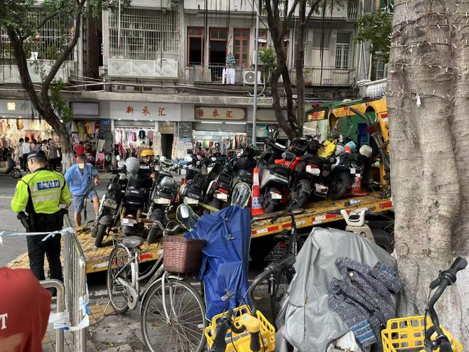 严抓违停！查扣3万辆电鸡！广州全运会备战升级(图3)