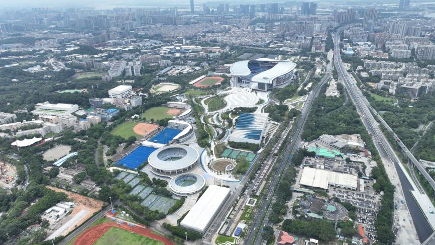 十五运场馆奥体中心蕴含华工智慧！何镜堂：办赛事就是办城市(图4)