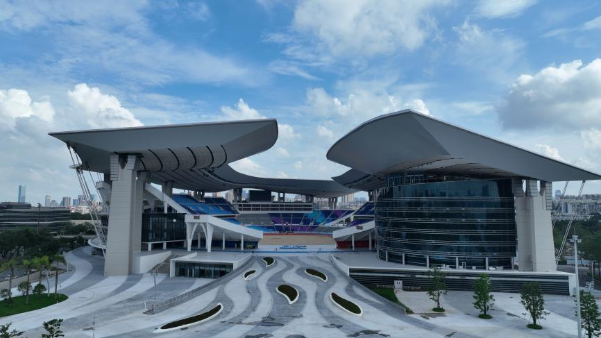 十五运场馆奥体中心蕴含华工智慧！何镜堂：办赛事就是办城市(图5)