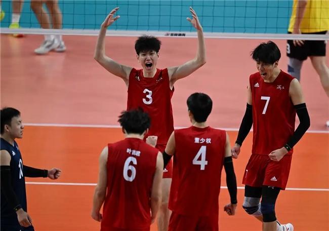 全运会男子排球U20组决赛在广东高校最大体育馆举行