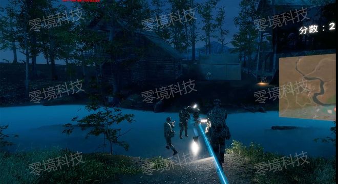 VR军事仿真丛林作战：暴雨浓雾间仿佛真置身枪林弹雨战场