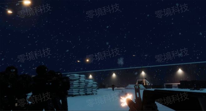 VR军事训练仓库大揭秘：暴风雪低温来袭士兵能突破极限吗？