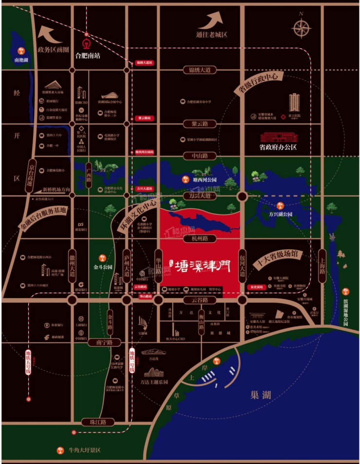 合肥滨湖区房价排行榜-滨湖区优质楼盘-房价