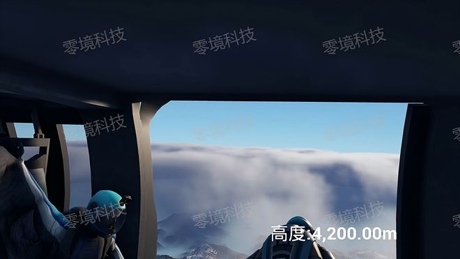 VR军事仿真翼人飞行：科技领航开启军事飞行训练新纪元！(图1)