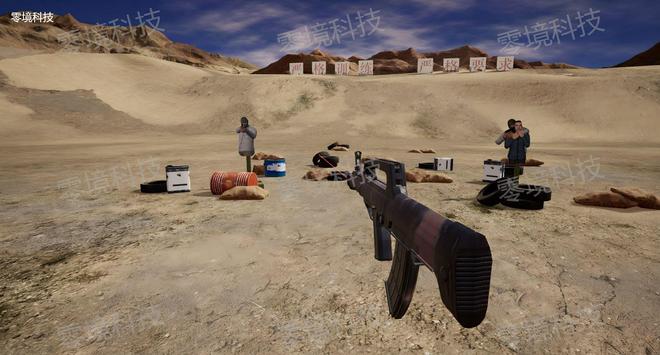 VR射击训练系统：沉浸式军事仿真精准提升实战能力